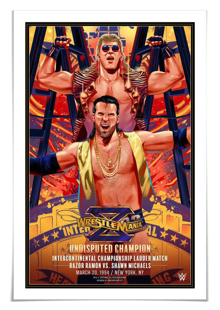 WrestleMania - X HBK vs.Razor. by ArtSector2003 on DeviantArt