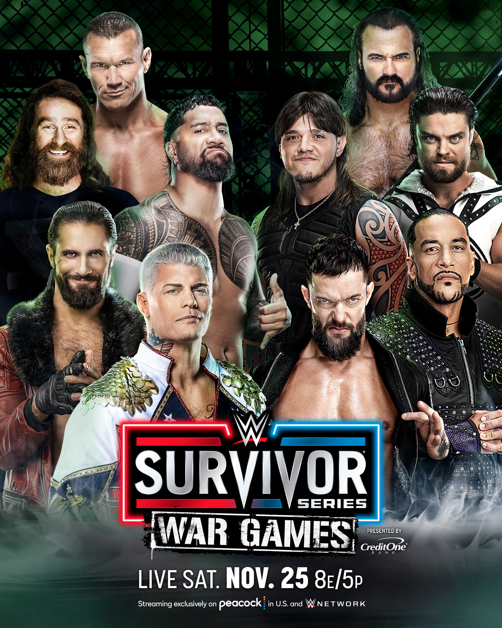 WWE Survivor Series WarGames 2023 Concept Art. by actiondreammania on  DeviantArt