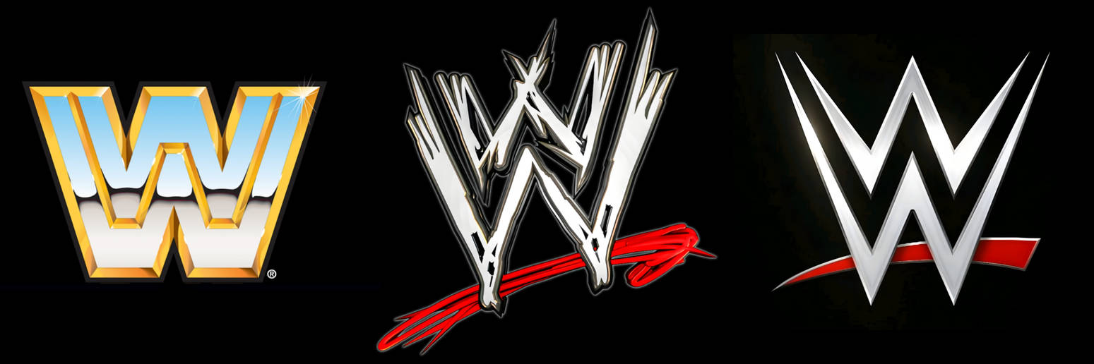Evolution of WWE Signature Logos. by ArtSector2003 on DeviantArt