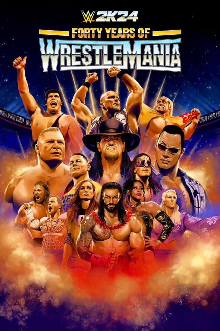 4O Years of WrestleMania on WWE2K24. by ArtSector2003 on DeviantArt