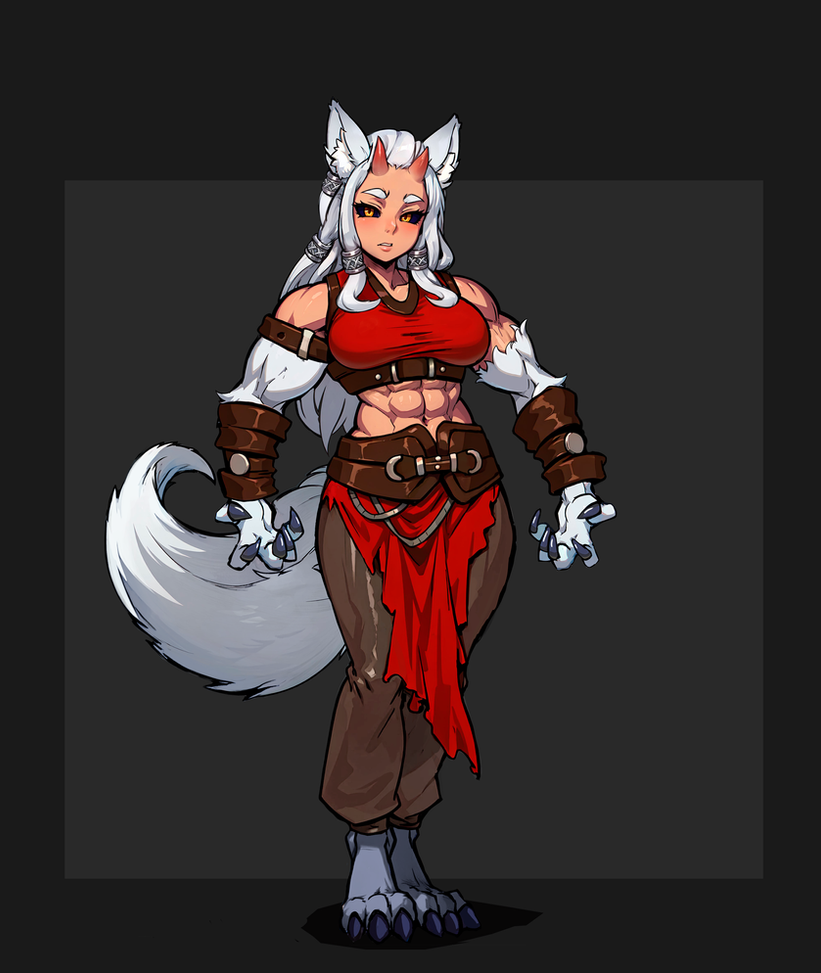 Nuree Half form outfit1 (Commission) by Genpic on DeviantArt