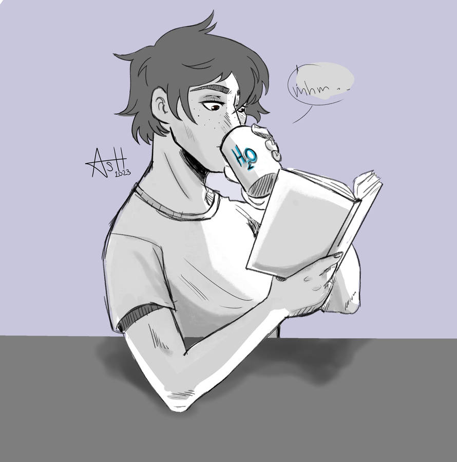 Dylan's healthy morning habits by AshAshRGB on DeviantArt