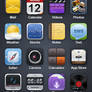 Black Light Theme for iPhone4