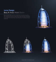 Dubai Burj Al Arab Hotel Icon