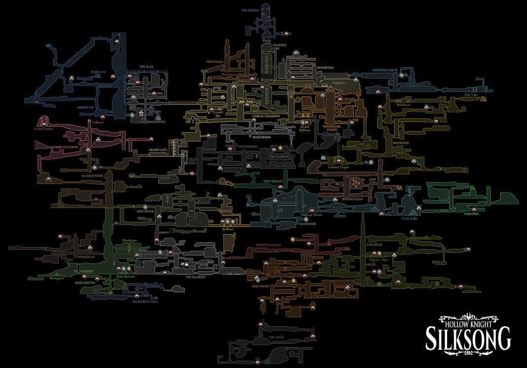 Silksong EN Map by GibsonKai on DeviantArt