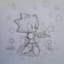 Drawing sonic CD ending