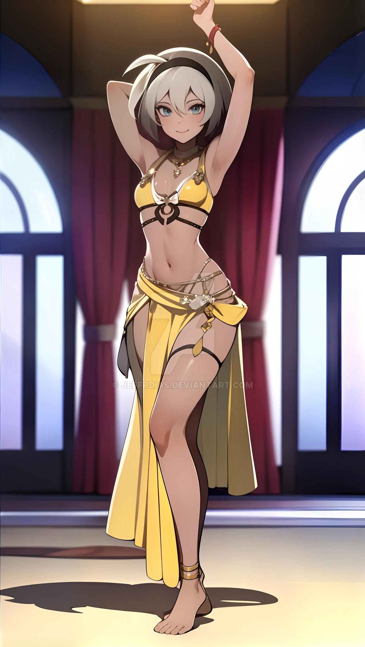 Bea Pokemon Arabian Belly Dancer by jeffrdias on DeviantArt