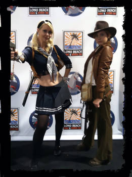 Baby Doll and Fem Indiana Jones Cosplay