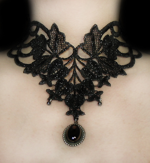 Victorian Belladonna Choker