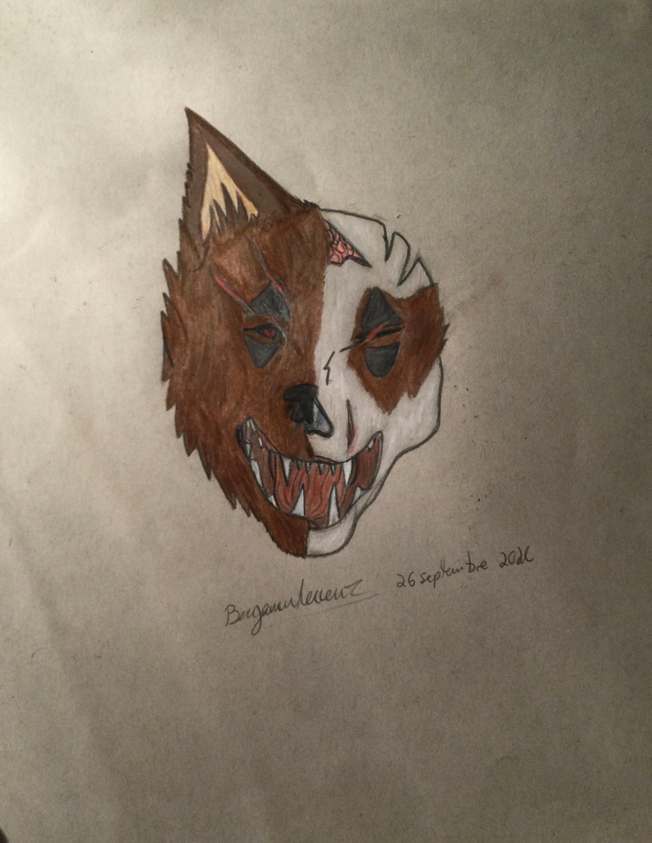 The dead werewolf by BenArtLesGP on DeviantArt