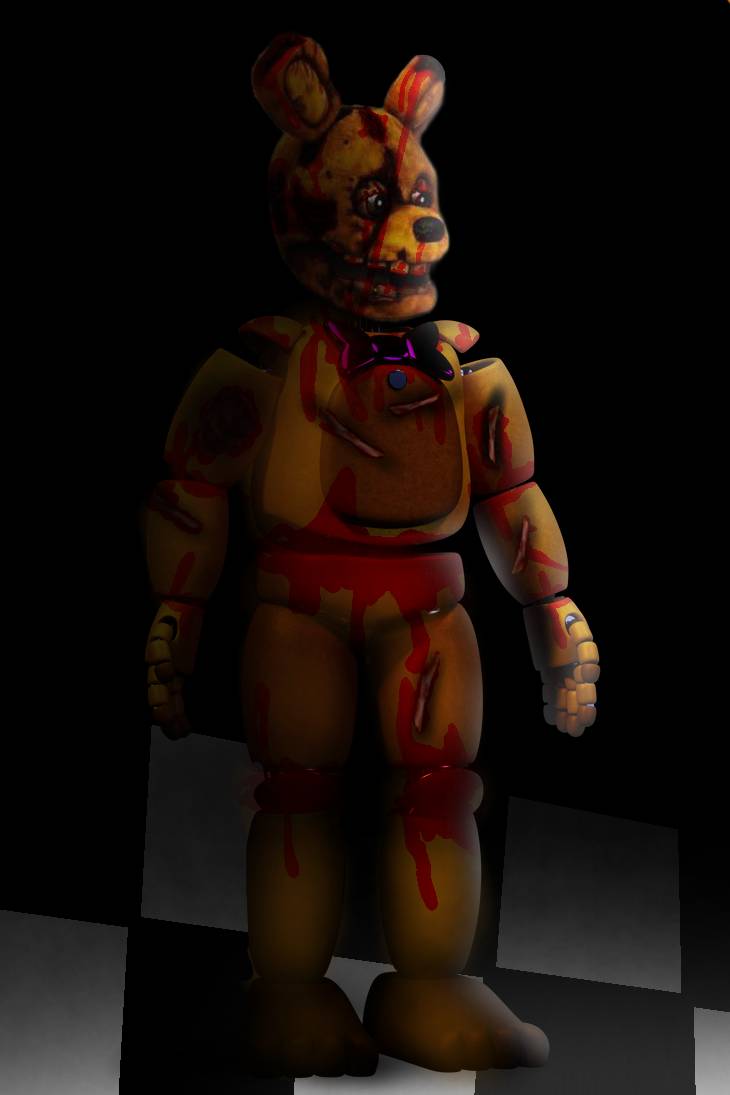 FNAF 3 Springtrap full body by Enderziom2004 on DeviantArt