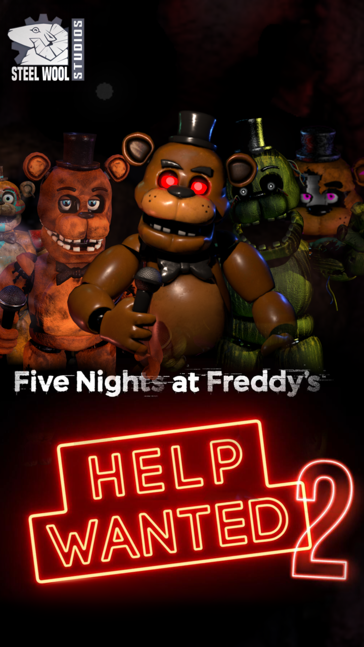 Fnaf 2 movie poster by marvelous554 on DeviantArt