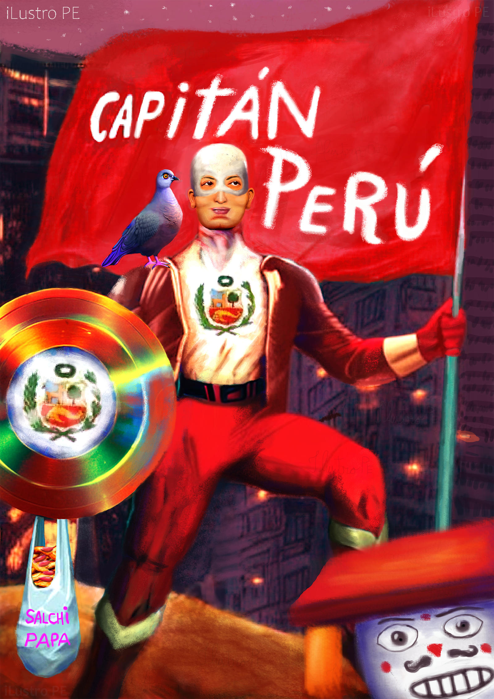 CAPITAN PERU ! by iLUSTRO-PE on DeviantArt