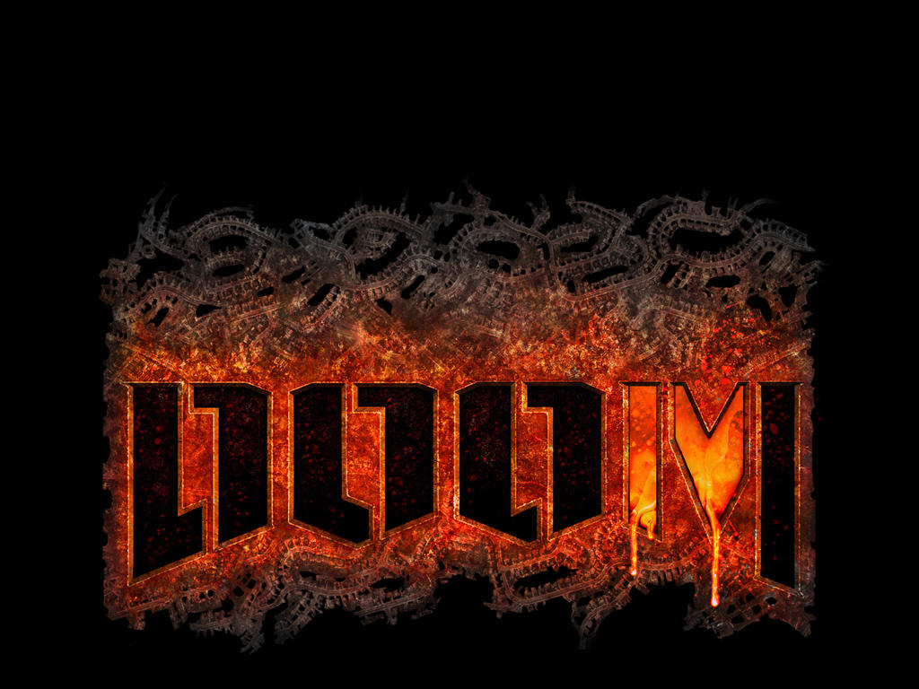 Doom 4 Logo Idea by eliquinn on DeviantArt