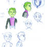 Beast Boy Sketch dump