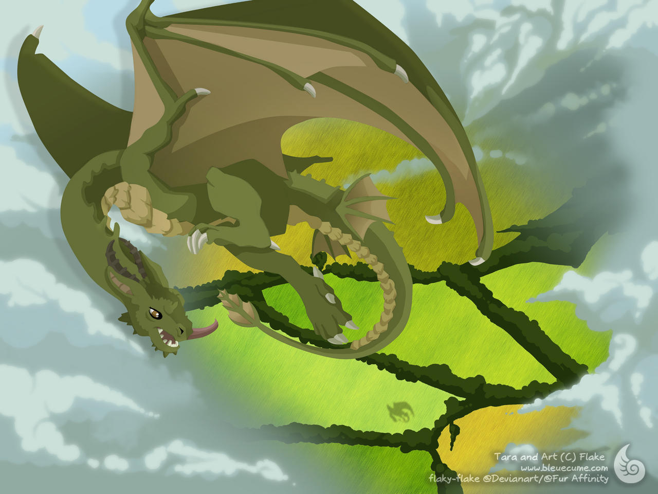 Bird With A Broken Wing by flaky-flake