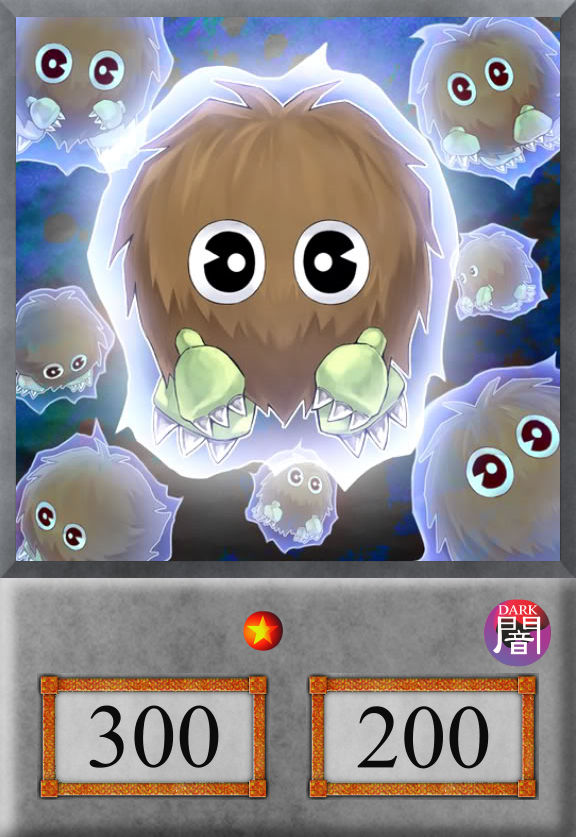 Yu-Gi-Oh! Anime Card: Kuriboh Token by jtx1213 on DeviantArt