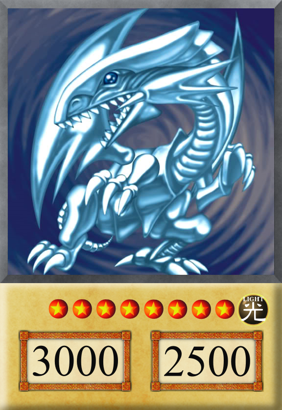 YuGiOh! Anime Card BlueEyes White Dragon by jtx1213 on DeviantArt
