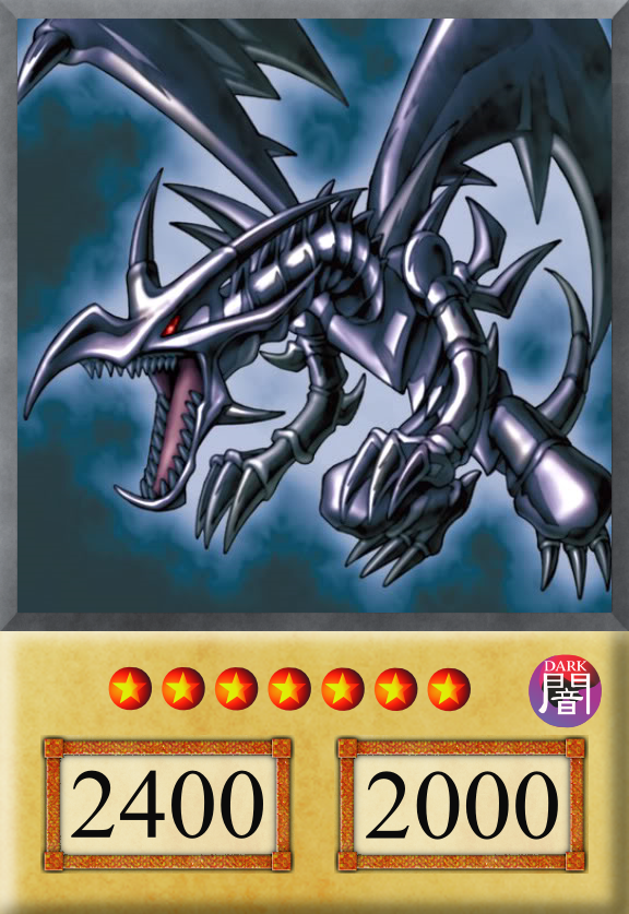 red eyes black dragon anime card