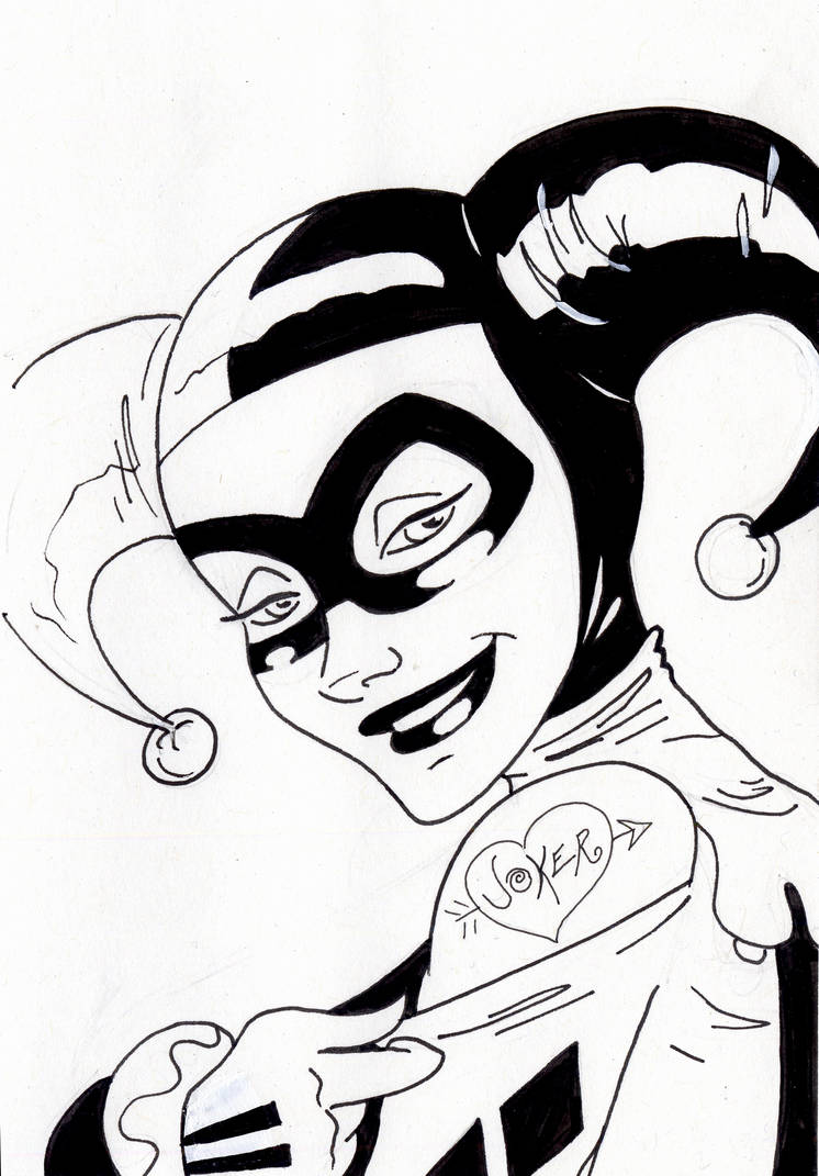 Harley Quinn S Tattoo By Jbrowerartworks On Deviantart Harley Quinn S Tattoo By Jbrowerartworks On Deviantart