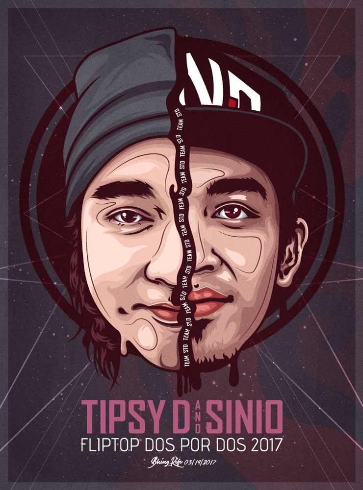 Sinio and Tipsy D (Fliptop Dos Por Dos 2017)