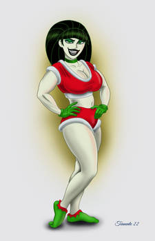 Shego Xmas pose 2022