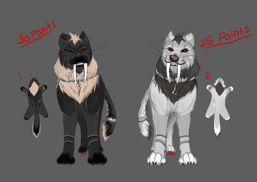 random lion adoptables-CLOSED