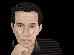 jokowi dodo Lineart