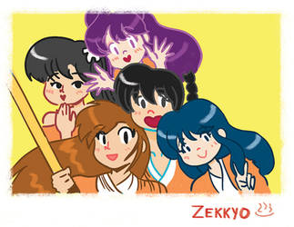 Zekkyo Postcard