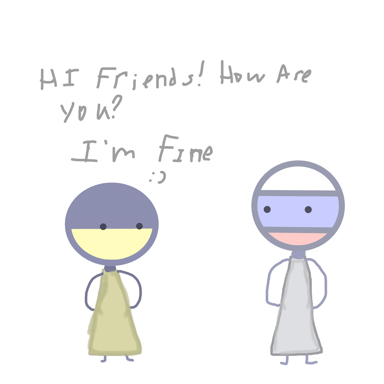 Hi Friends Hi friends! by Aelik1official on DeviantArt