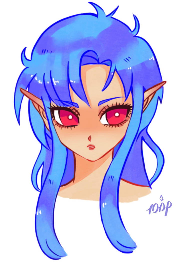 90s Manga inspired by mercynashay on DeviantArt