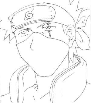 Kakashi Hatake - Sharingan - Desenho de ziller4151 - Gartic