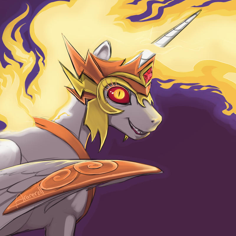 MLP fim - Evil Celestia