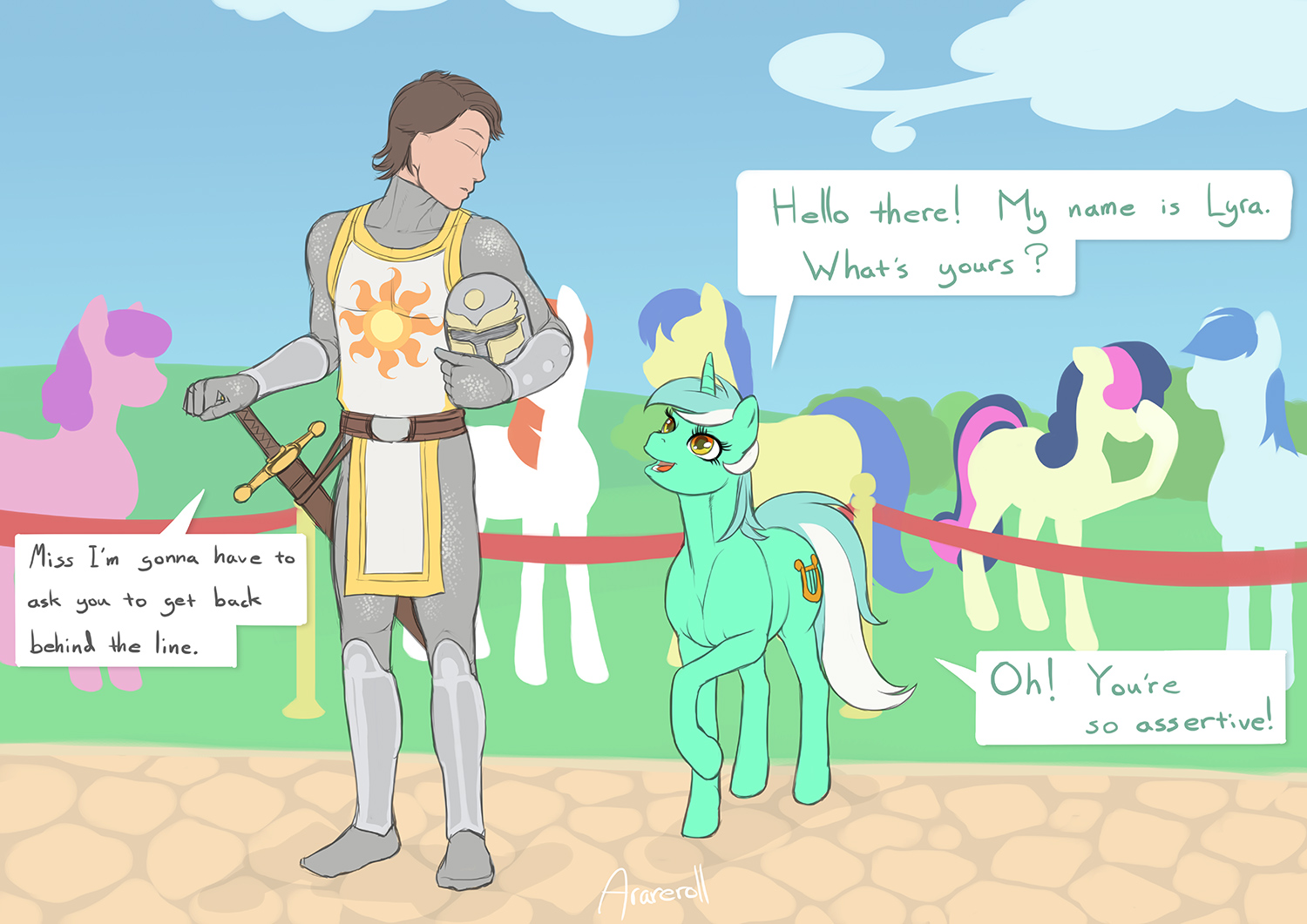 Sun-Servant Meets Crowd by Gregan811