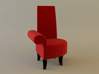 Fauteuil velours