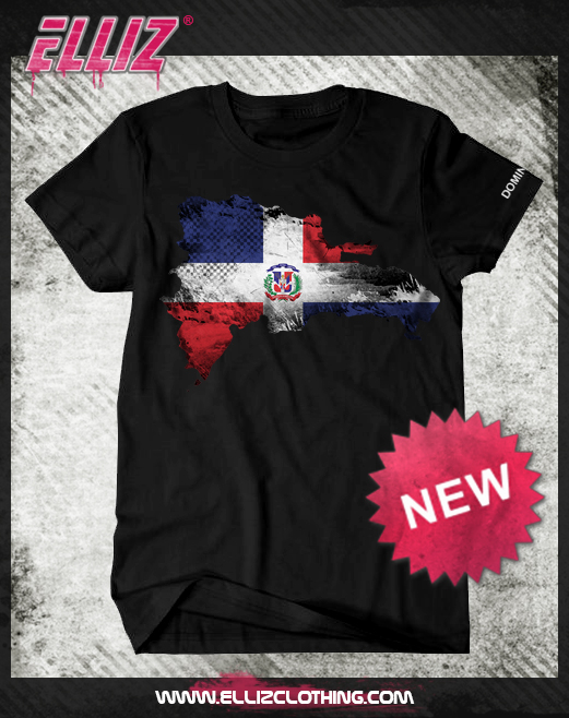 Elliz Clothing Dominican Flag design