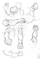 Foreshortening Practice