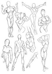 Sketchbook Figure Studies 3