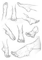 Sketchbook Feet 2