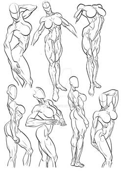 Sketchbook Physique Studies