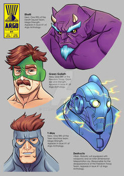 Argo Comics Characters