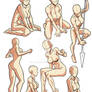 Ergonomics - various poses
