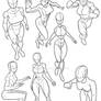 Sketchbook - Simplified Poses