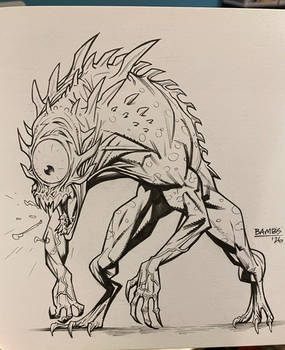 Nothic Beast from Dungeons and Dragons