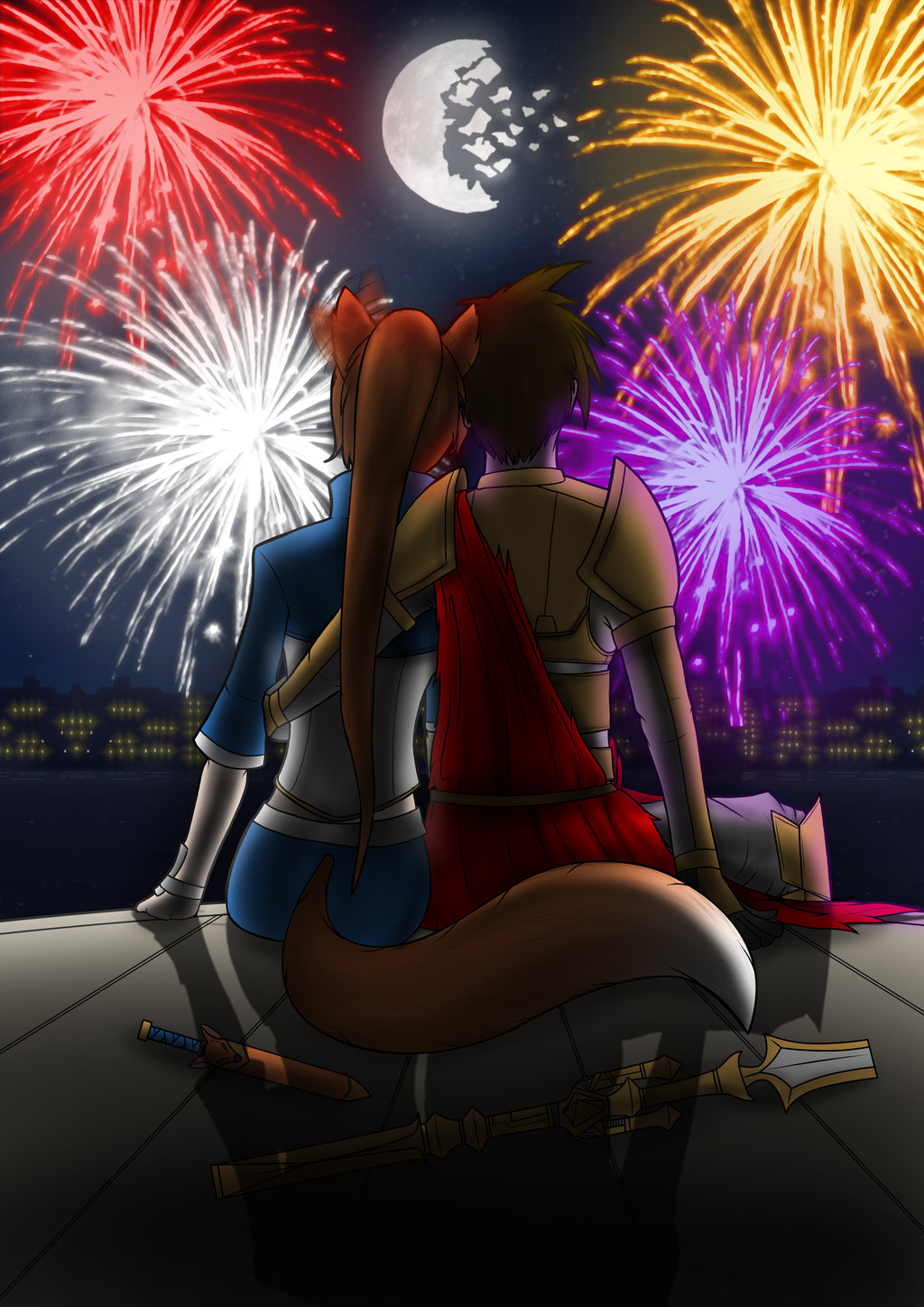 Romantic Firework Show