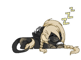 Pixel Sleeping Pony 2 - YCH