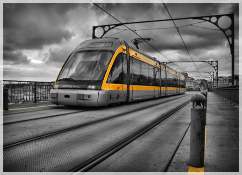 On the bridge..Oporto-Portugal