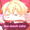 Honey-senpai: too much cake