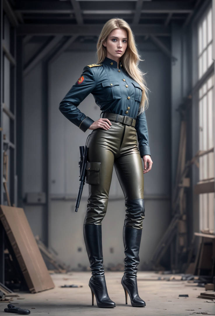 a Female Commander by jznq on DeviantArt