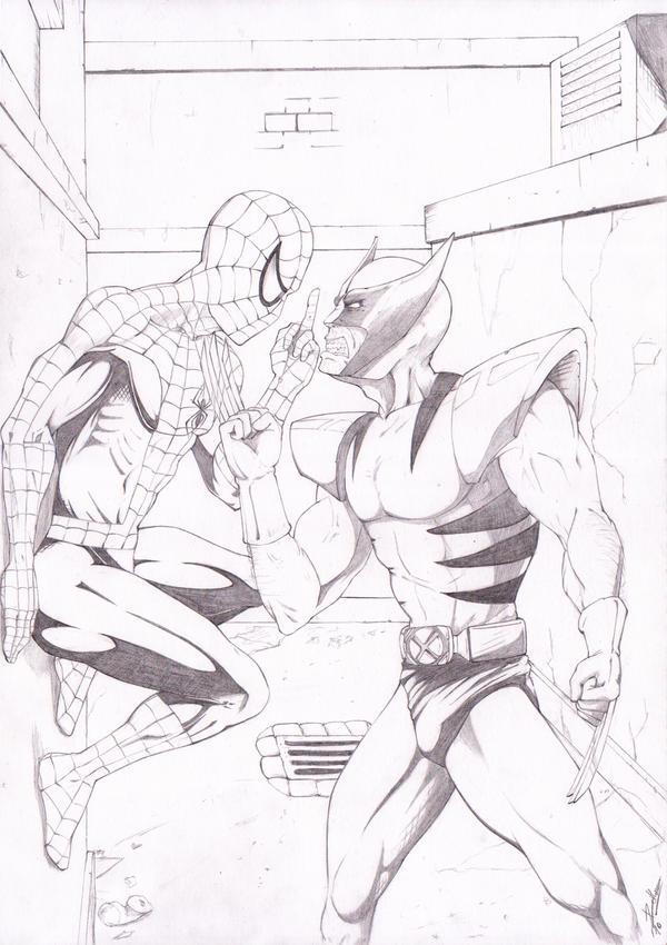 Spidy vs. Wolverine